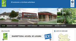 Desktop Screenshot of cc-payshoudanais.fr